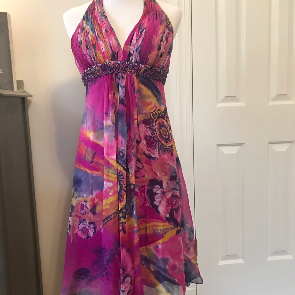 Cache Multi-color dress